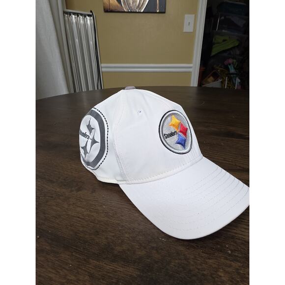 Pittsburgh Steelers White On-Field Hat - Picture 3 of 16